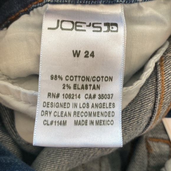 JOE'S JEANS Crop Skinny Jeans, size 24 - Picture 5 of 10